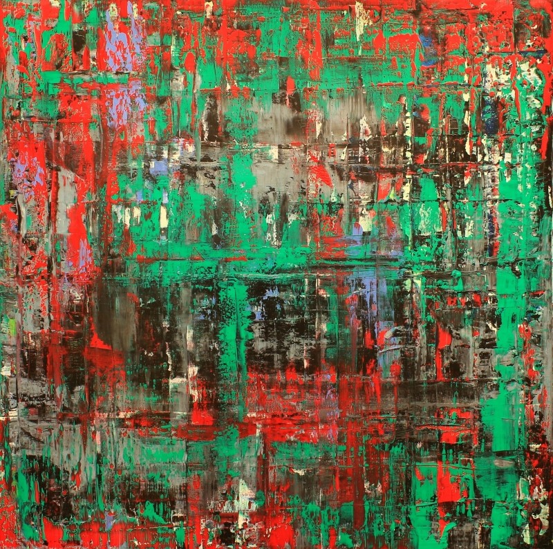 056. Reflexie II.,2015, olej,plátno, 90x90cm.jpg